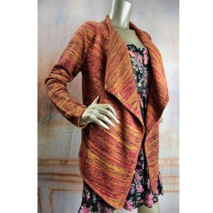 NWT MINKPINK Triple Swirl Cardigan Sweater Open Front XS